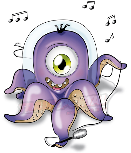 Oktopus singt